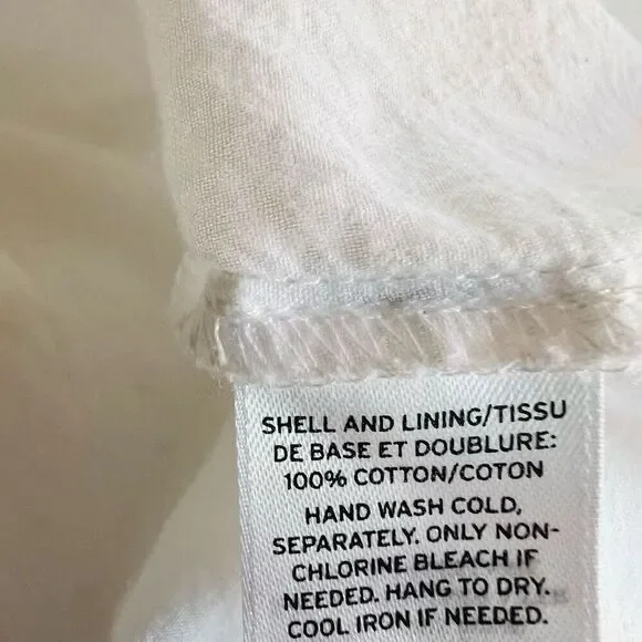 Chelsea 28 Dress White Eyelet Halter Neck Sleeveless Mini 100% Cotton - Picture 6 of 7